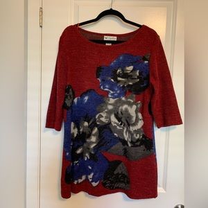 Papillion tunic sweater